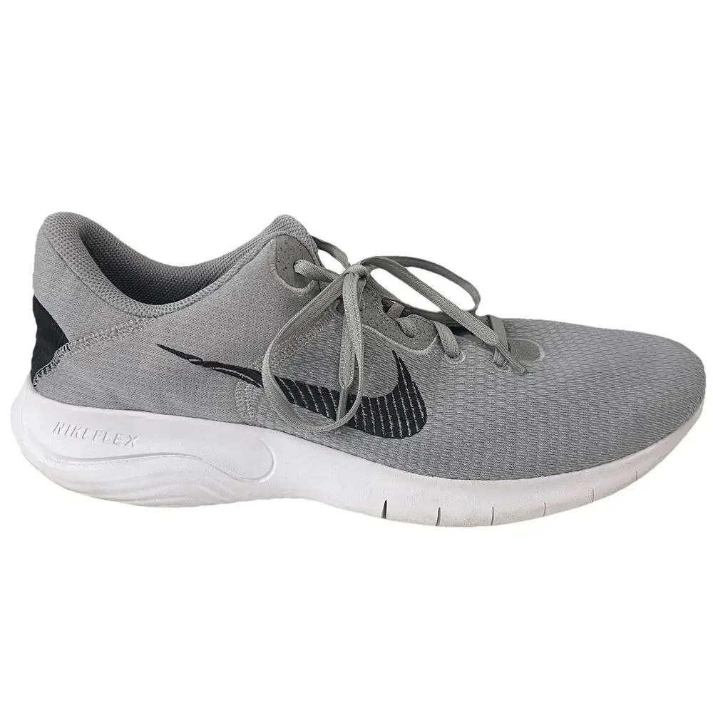 Nike Flex Experience RN 11 Particle Grey Black White DD9284-005 Size 14